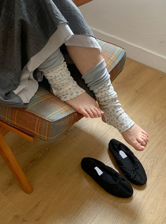 Dosen Flower Color Matching Leg Warmer