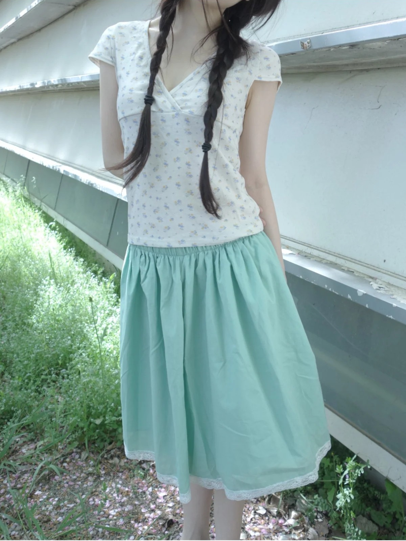 minty skirt