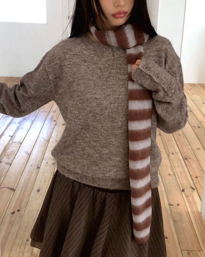 Dana Striped Simple Muffler