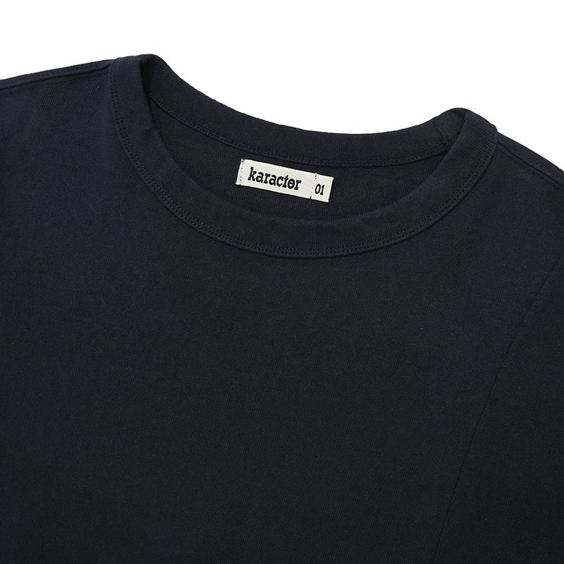 Sewing stuff half T-shirts / Navy