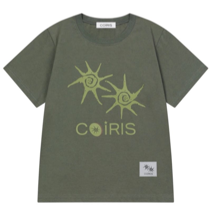 COIRIS（コイリス）の「MOGU KIWI DOT HALF T (2COLOR) （Tops）」