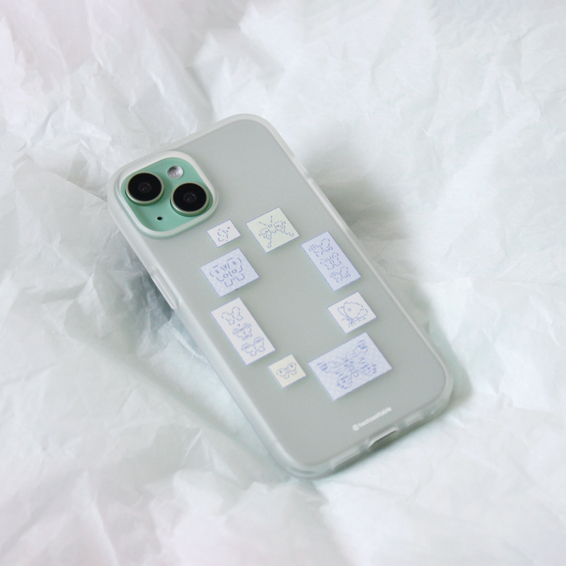 [MADE] Butterfly case (Blue)
