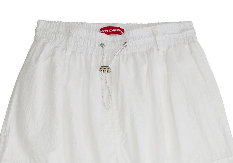 VOLUME CARGO PANTS_WHITE