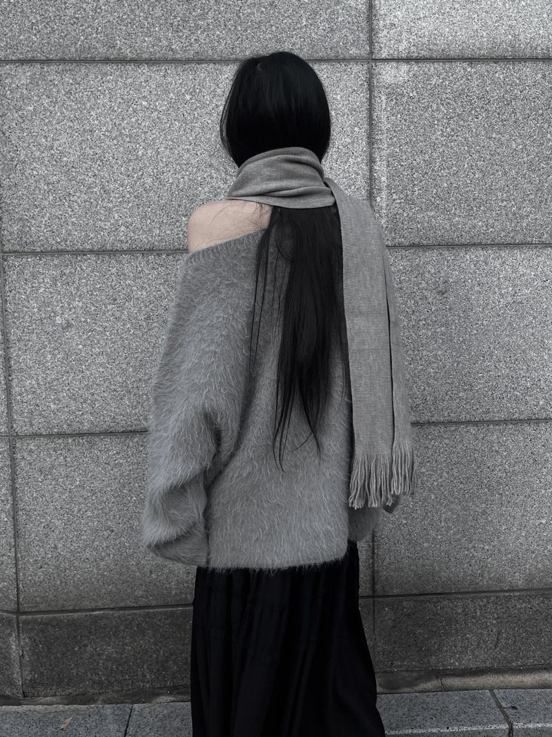 basic soft muffler (2color)