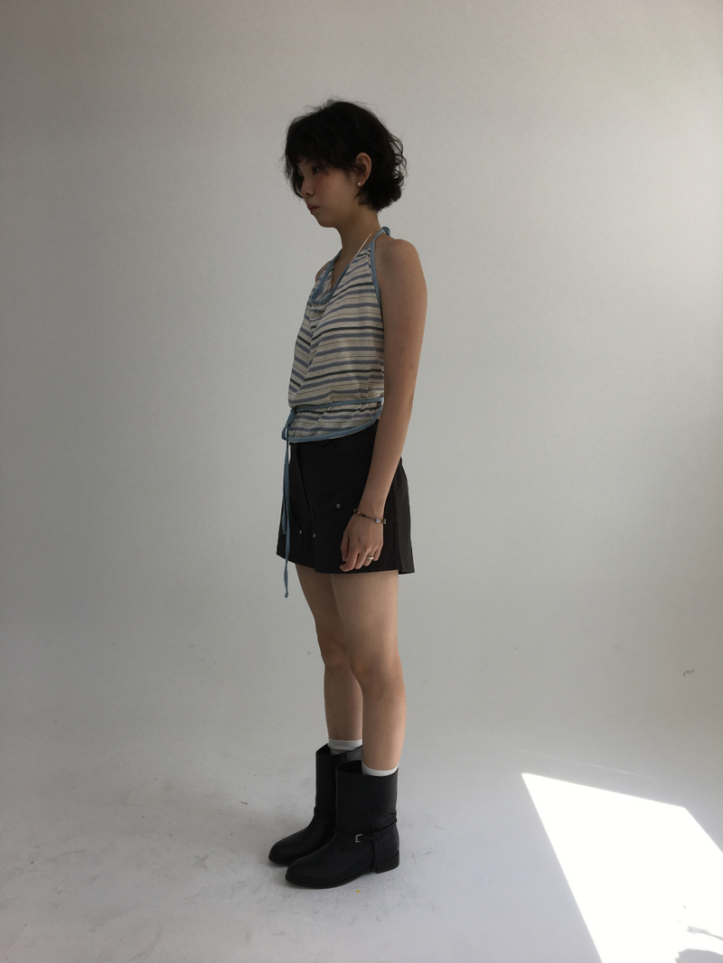 If Strap Halterneck Sleeveless (2color)