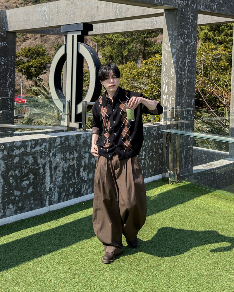 Riden Side Pintuck Wide Slacks