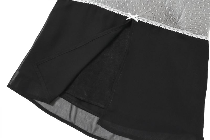 Lisha wrap sleeveless (black)
