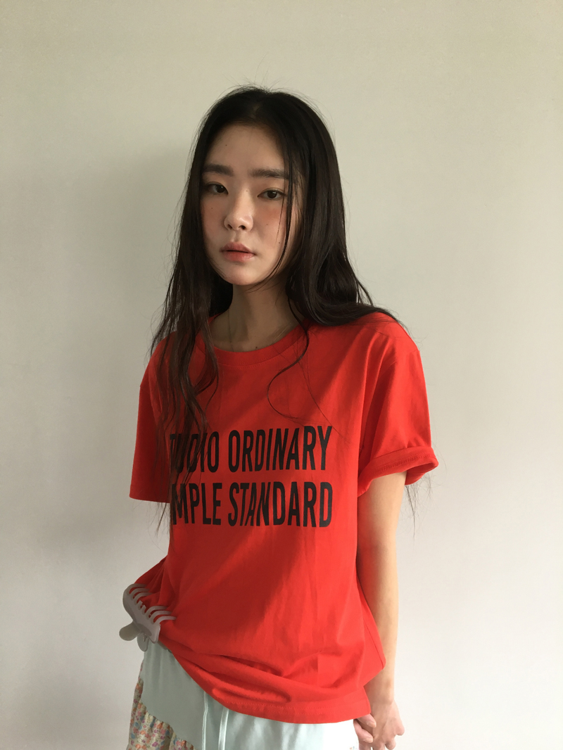 Studio Lettering T-shirt (4color)