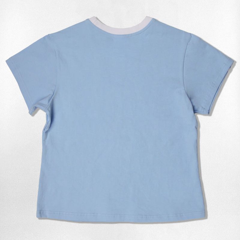 Fly Dot Semi Crop T-Shirts - 6COLOR