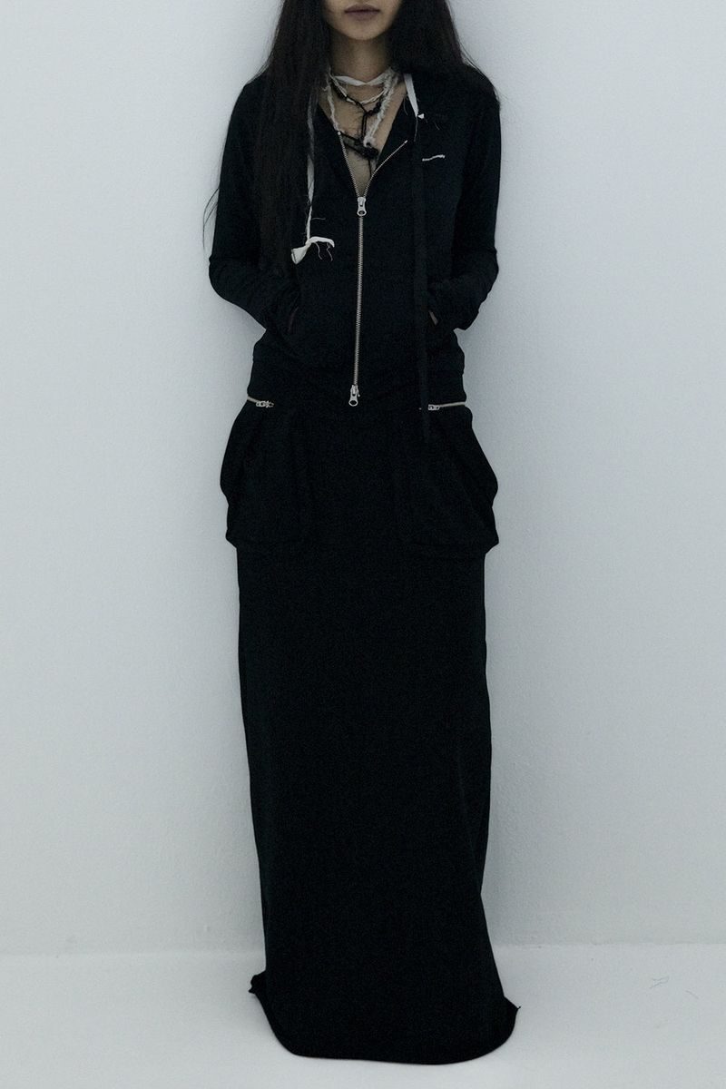 [MADE] Twisted Sring Maxi Skirt 001