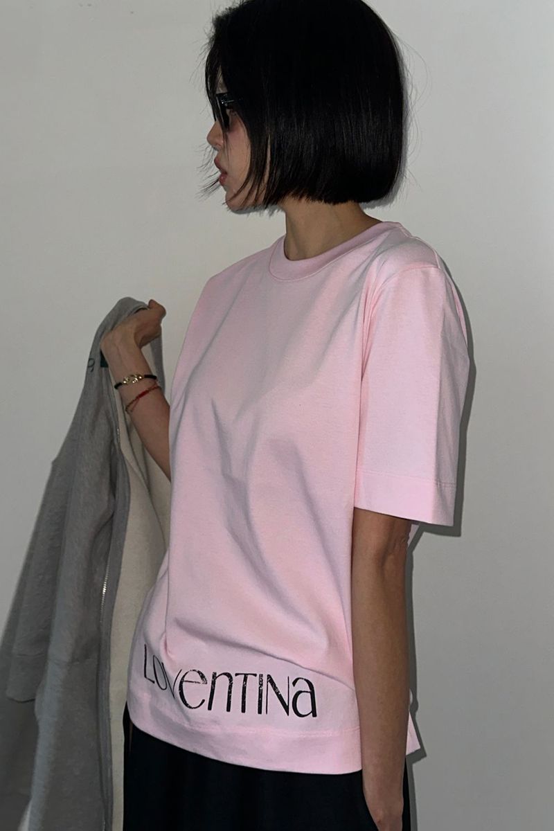 MULTI PRINTING TEE_PINK