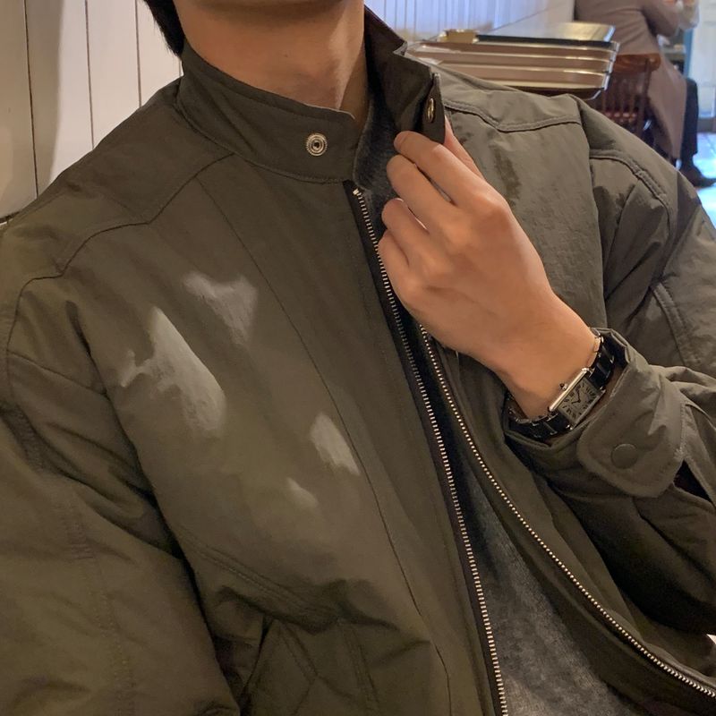 [6 oz] LMN Martin Biker Padded Jacket (3 colors)