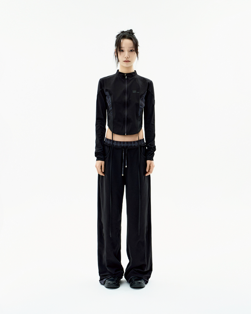 ojos（オホス）の「Double-Waisted Jersey Pants / Black（Pants）」