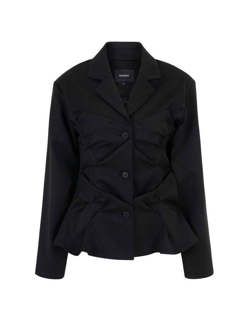 DOZI - Slim Jacket _ Black