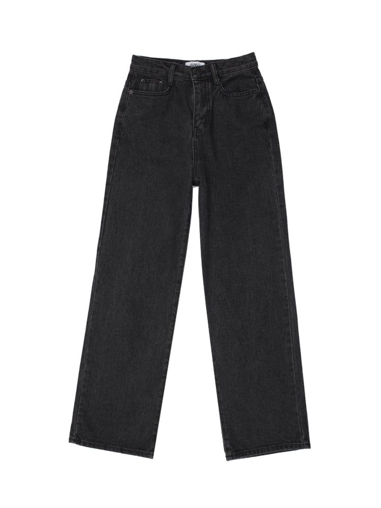 W50 WIDE DENIM PANTS_BLACK