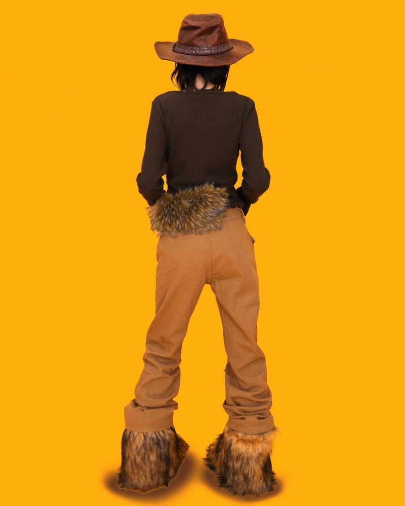 caramel cargo pants