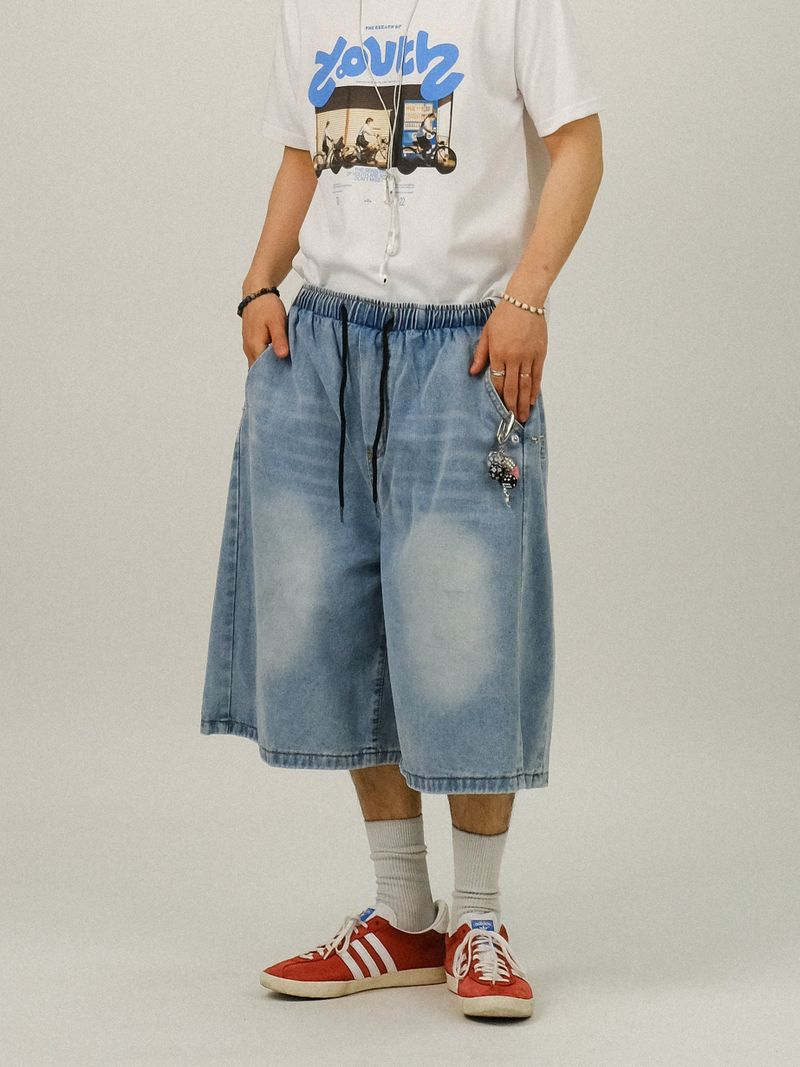 WN Side Snap Bermuda Banding Pants