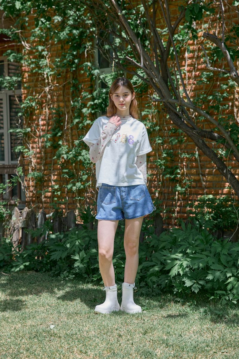 ROSE'S FARM HALF PANTS (2 COLORS)