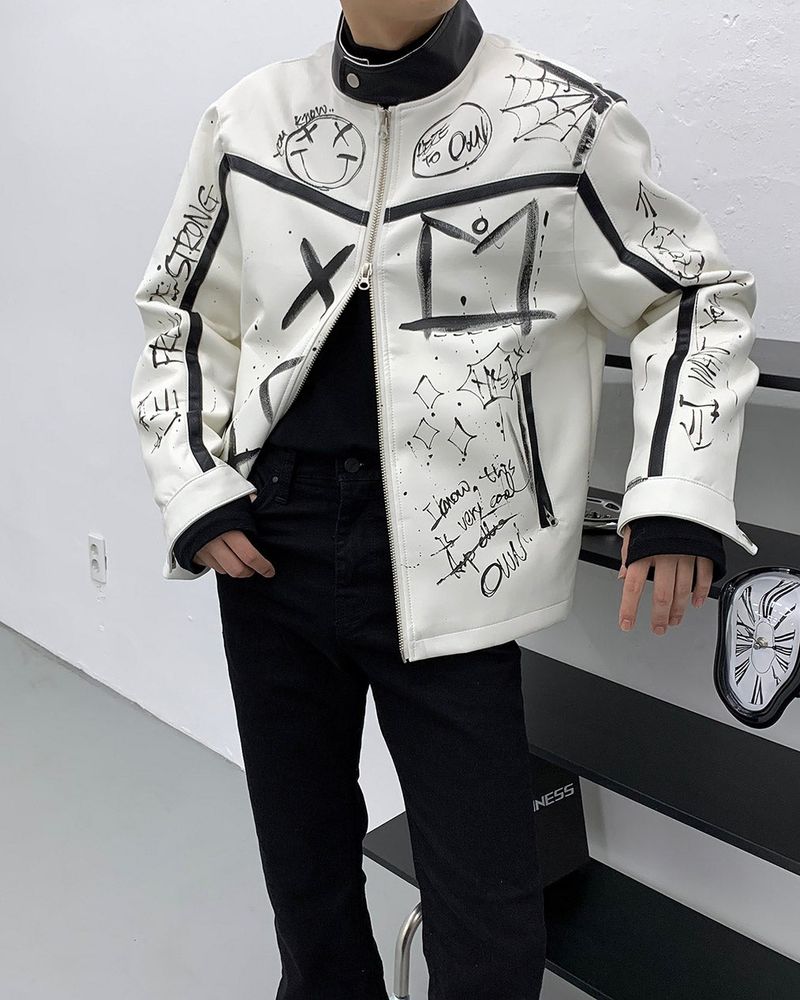 OWN Drawing Karim Biker Jacket