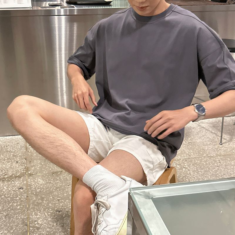Mouse Summer Cool Cotton Cargo Shorts (5 colors)