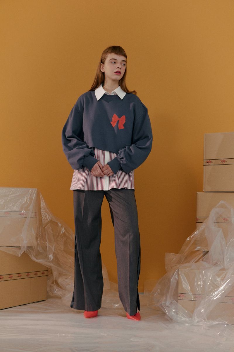 ROMANCHIC（ロマンシック）の「リボンTシャツ（トップス）」