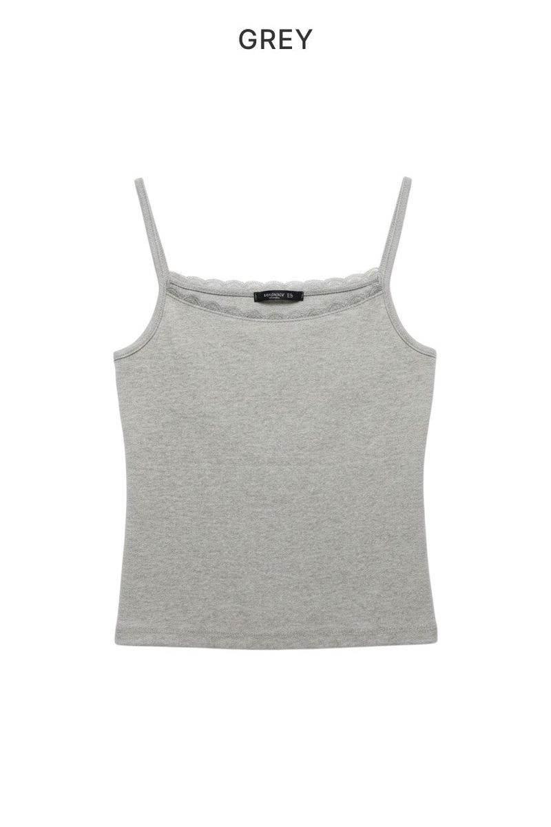 Manda Lace Crop Tank Top