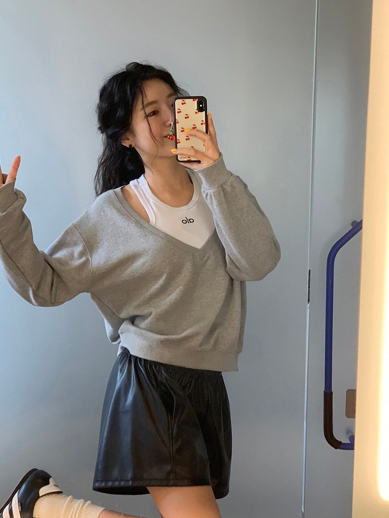 [MADE] Le Elle Leather Shorts