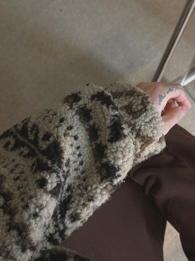ASCLO Jacquard Boa Jumper (3color)