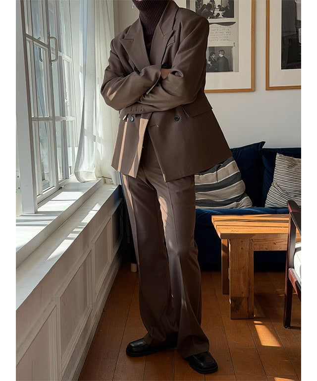 LAURANT（ロラン）の「[SET UP 가능] Max boots cut slacks(2color)（Pants）」