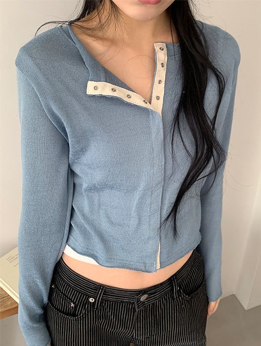 KOSI MODAL SNAP CARDIGAN (5C)