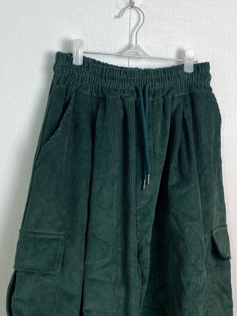 Golden String Cargo Balloon Pants 3C