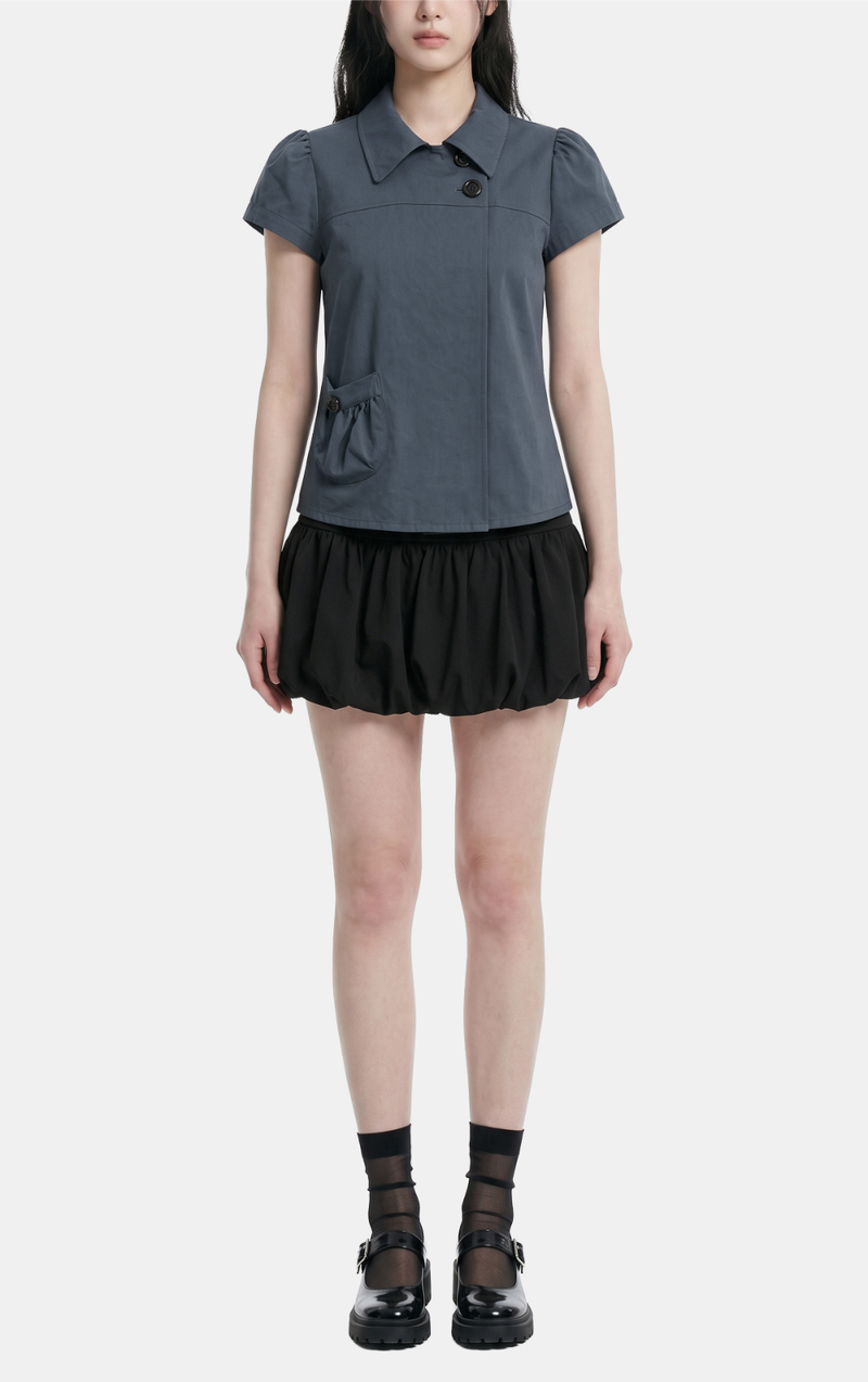 Faye Woodland Pocket Blouse