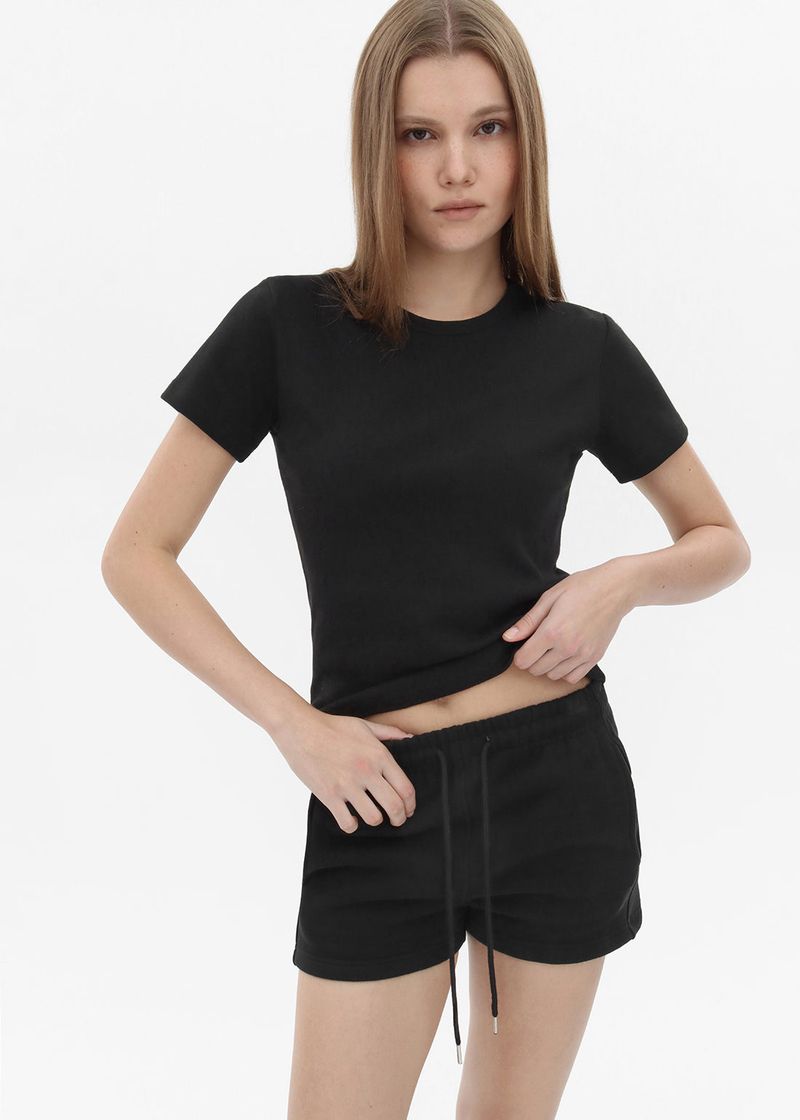 BLACKUP（ブラックアップ）の「[B-BASIC] フリーススウェットショートパンツ（パンツ）」