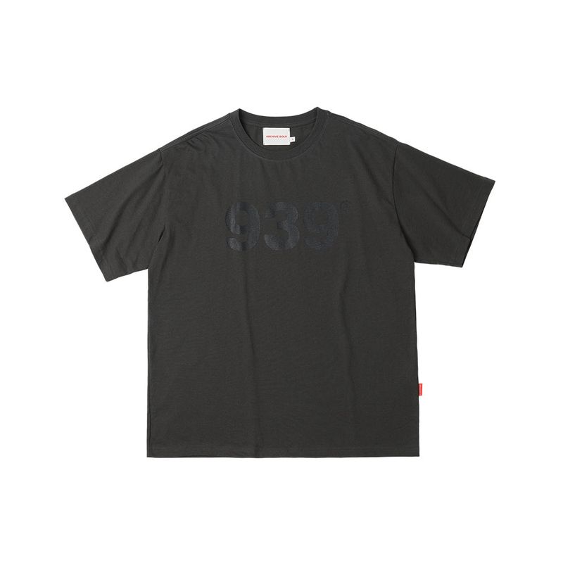 939 LOGO T-SHIRTS (DARK GRAY)