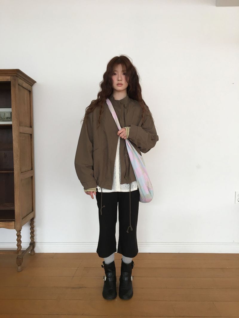 DUGGY（ダギー）の「シルエットカプリスラックス (1color)（パンツ）」