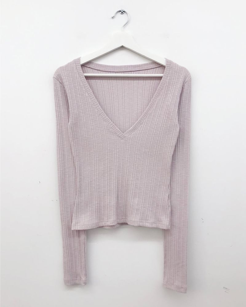 Kaya V-neck long sleeve (5color) 