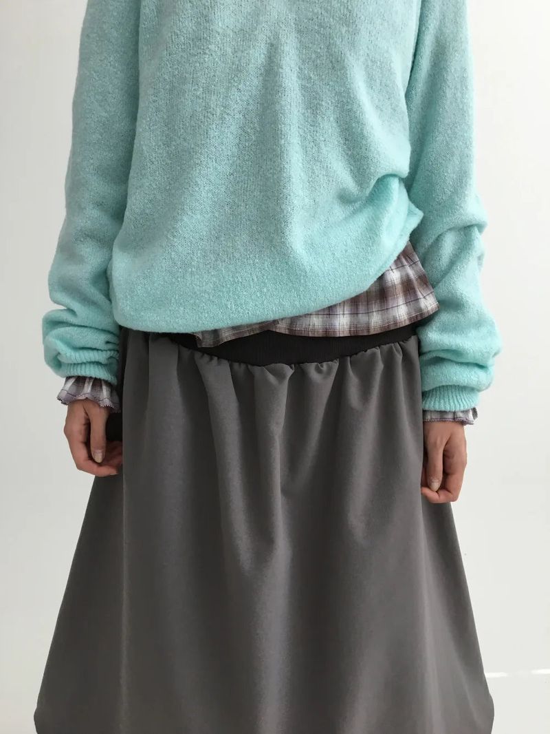 Ponsil V-neck knit (4color)