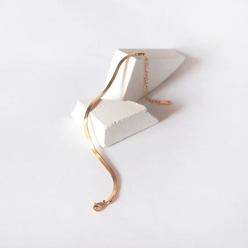 Snake Herringbone Bracelet