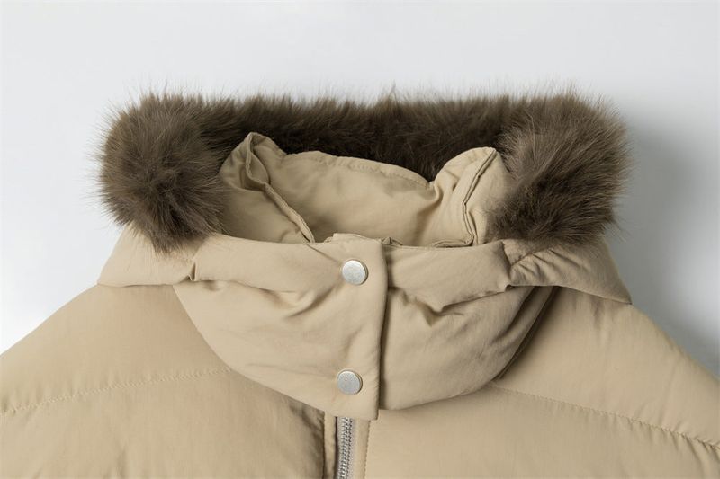 Aiden Fur Hood Padded Jumper