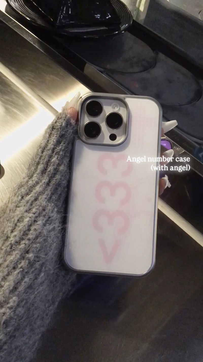 Angel number case (with angel)