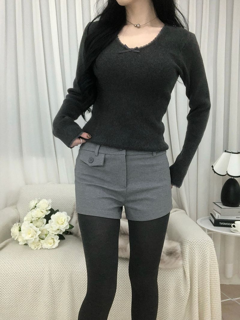 Cozy Ribbon Sweater(3 colors)