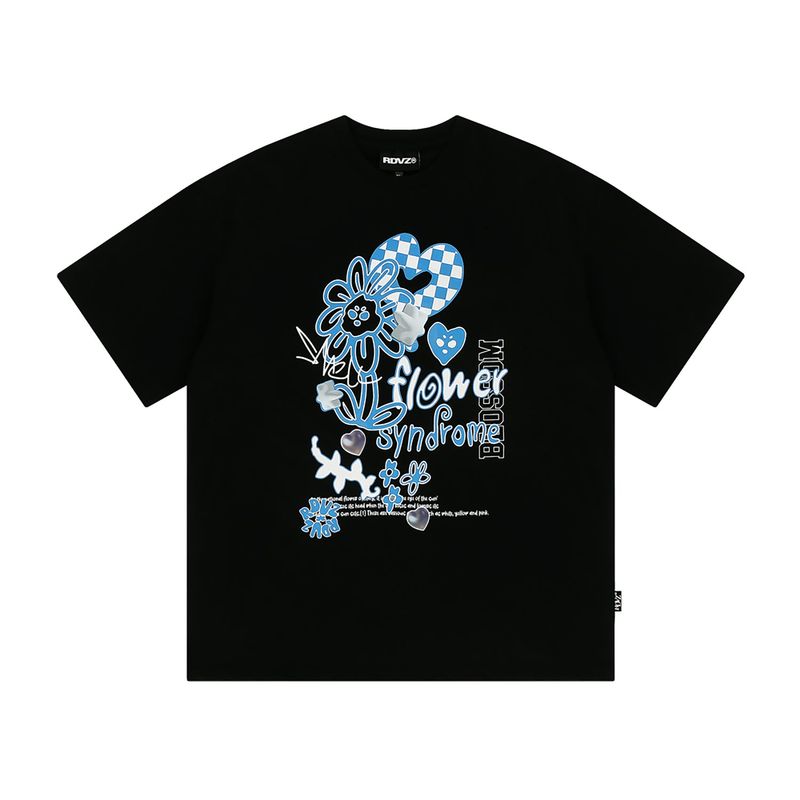 RDVZ（ランデブー）の「フラワーシンドロームTシャツ（トップス）」