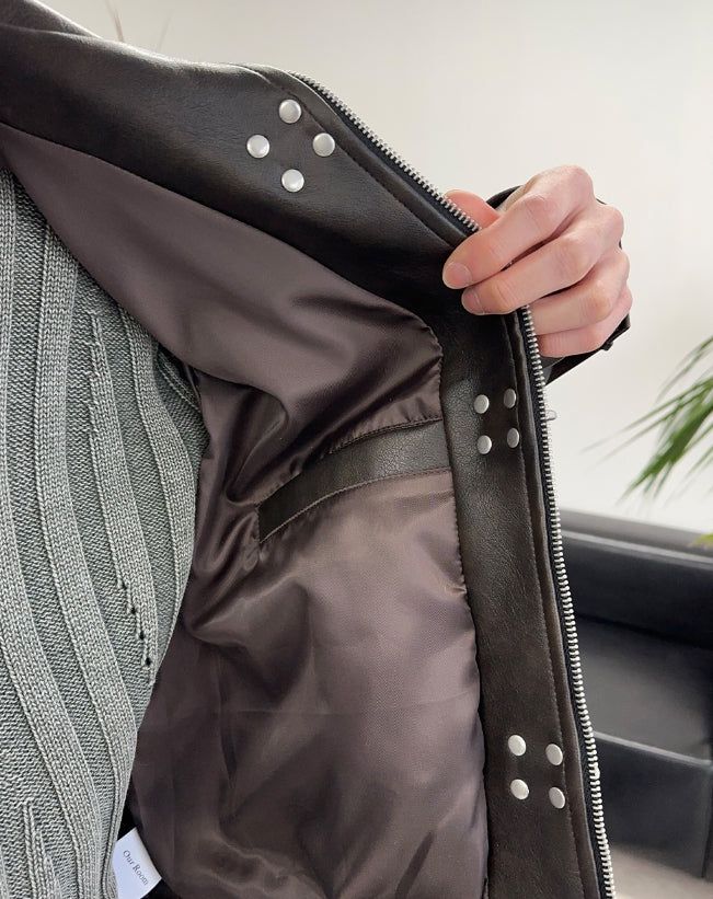 Mason Hook Leather Jacket