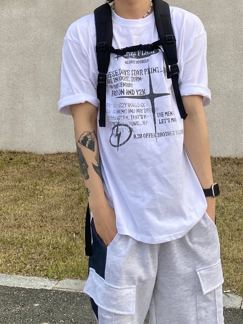 Times printing short sleeve T 2C