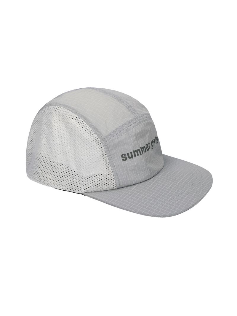 Summer girls nylon camp cap - Gray