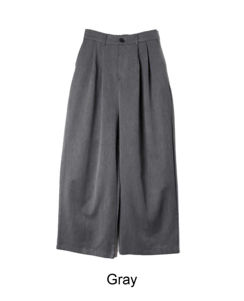 Maison two tuck banding slacks
