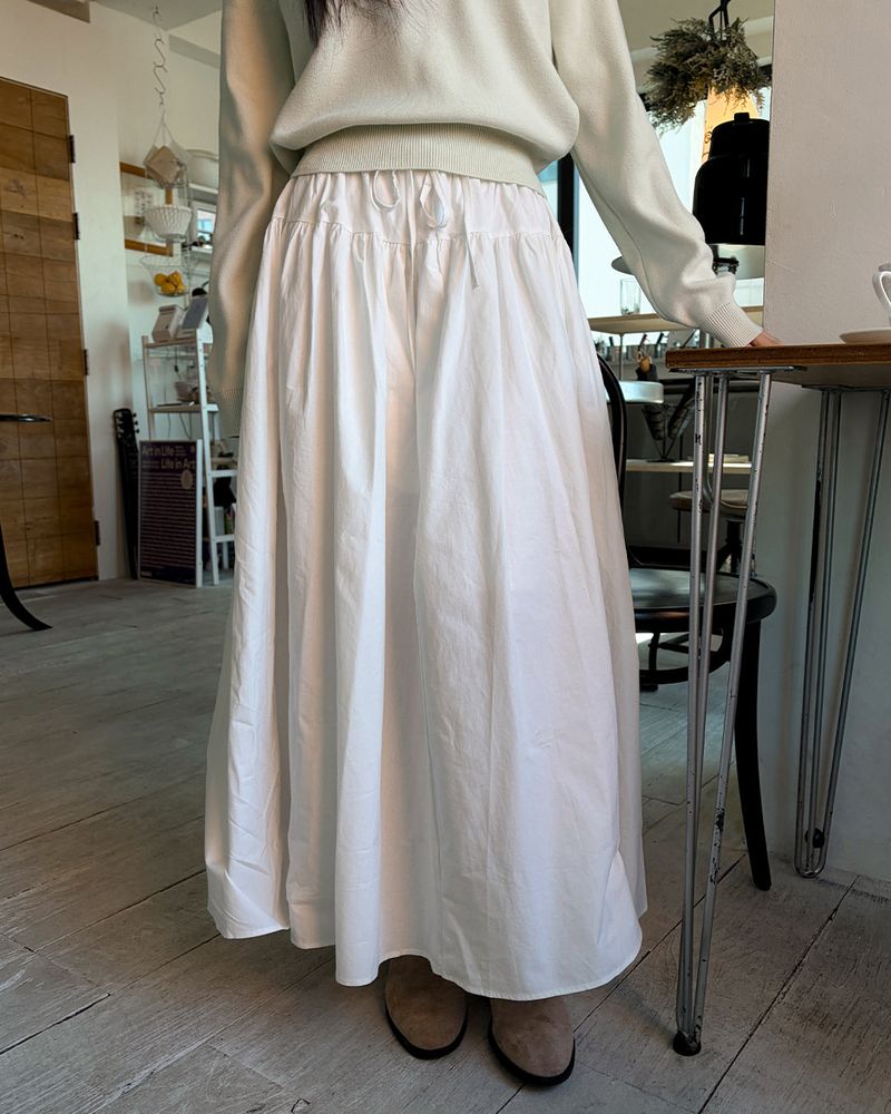 Belbon long skirt