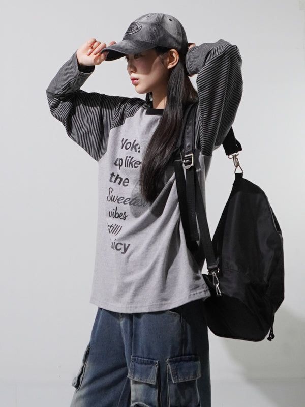 Woke Raglan Overfit T-shirt