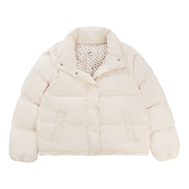 2WAY WELLONG PADDING JUMPER (Ivory)