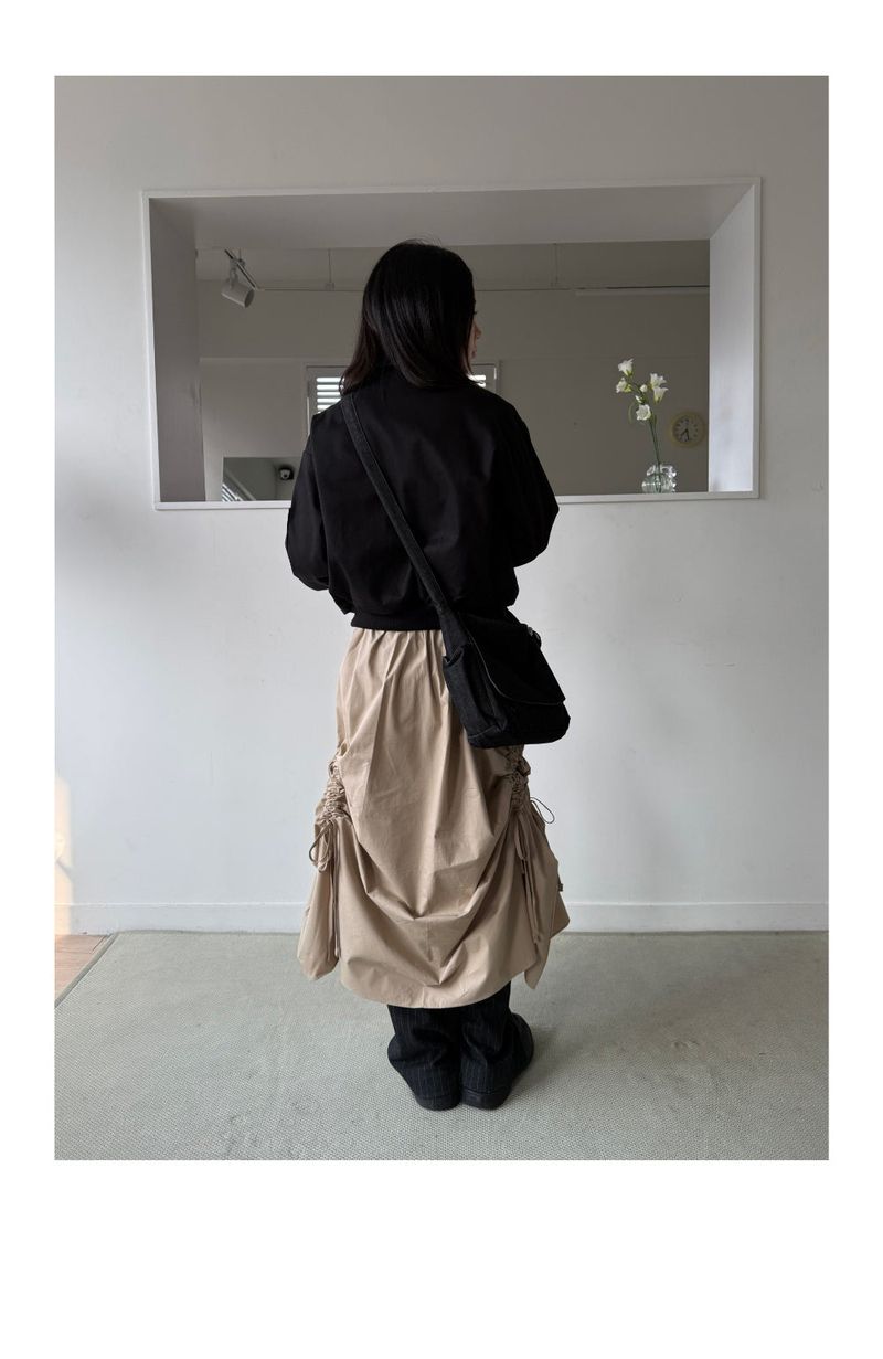 SIDE STRAP SHIRRING SK